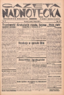 Gazeta Nadnotecka (Orędownik Kresowy): pismo codzienne 1938.02.04 R.18 Nr27
