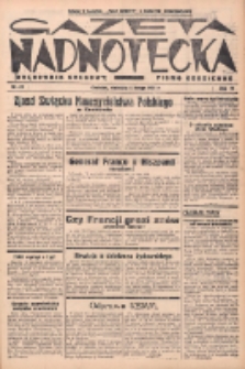 Gazeta Nadnotecka (Orędownik Kresowy): pismo codzienne 1938.02.06 R.18 Nr29