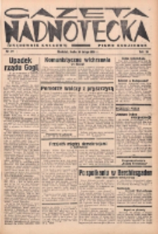 Gazeta Nadnotecka (Orędownik Kresowy): pismo codzienne 1938.02.16 R.18 Nr37