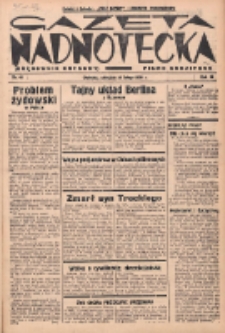 Gazeta Nadnotecka (Orędownik Kresowy): pismo codzienne 1938.02.20 R.18 Nr41