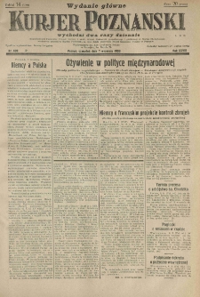 Kurier Poznański 1933.09.07 R.28 nr409
