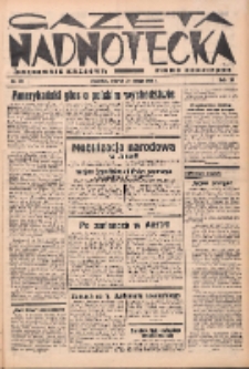 Gazeta Nadnotecka (Orędownik Kresowy): pismo codzienne 1938.02.22 R.18 Nr42