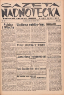 Gazeta Nadnotecka (Orędownik Kresowy): pismo codzienne 1938.03.01 R.18 Nr48