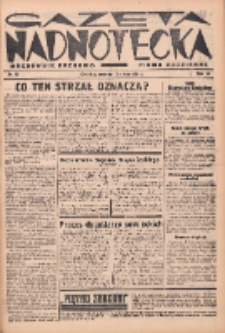 Gazeta Nadnotecka (Orędownik Kresowy): pismo codzienne 1938.03.03 R.18 Nr50