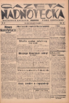 Gazeta Nadnotecka (Orędownik Kresowy): pismo codzienne 1938.03.08 R.18 Nr54