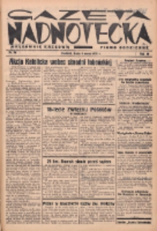 Gazeta Nadnotecka (Orędownik Kresowy): pismo codzienne 1938.03.09 R.18 Nr55