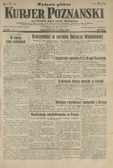 Kurier Poznański 1933.09.13 R.28 nr419