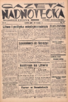 Gazeta Nadnotecka (Orędownik Kresowy): pismo codzienne 1938.03.25 R.18 Nr69