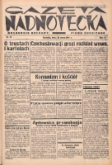 Gazeta Nadnotecka (Orędownik Kresowy): pismo codzienne 1938.03.30 R.18 Nr73