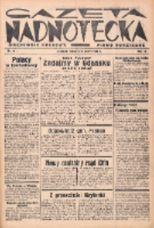 Gazeta Nadnotecka (Orędownik Kresowy): pismo codzienne 1938.03.31 R.18 Nr74