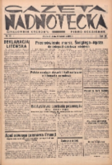 Gazeta Nadnotecka (Orędownik Kresowy): pismo codzienne 1938.04.13 R.18 Nr85