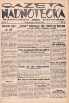 Gazeta Nadnotecka (Orędownik Kresowy): pismo codzienne 1938.04.26 R.18 Nr95