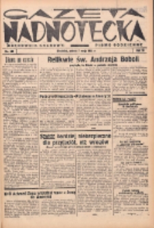 Gazeta Nadnotecka (Orędownik Kresowy): pismo codzienne 1938.05.07 R.18 Nr104