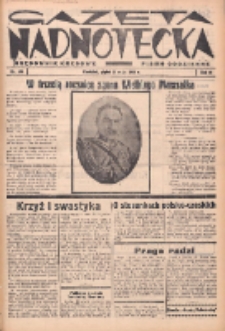Gazeta Nadnotecka (Orędownik Kresowy): pismo codzienne 1938.05.13 R.18 Nr109