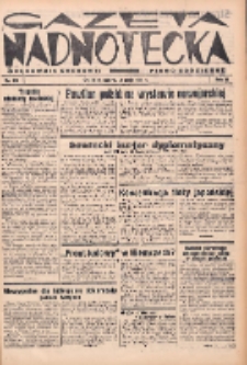 Gazeta Nadnotecka (Orędownik Kresowy): pismo codzienne 1938.05.21 R.18 Nr116