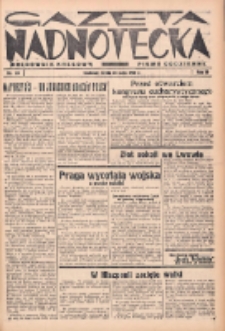 Gazeta Nadnotecka (Orędownik Kresowy): pismo codzienne 1938.05.25 R.18 Nr119