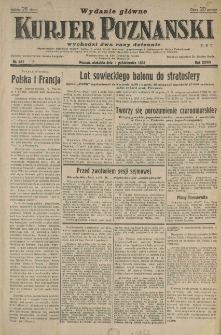 Kurier Poznański 1933.10.01 R.28 nr451