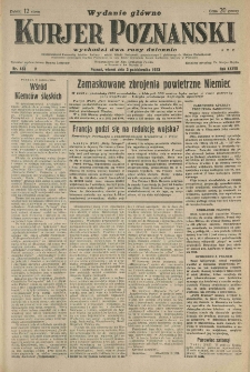 Kurier Poznański 1933.10.03 R.28 nr453