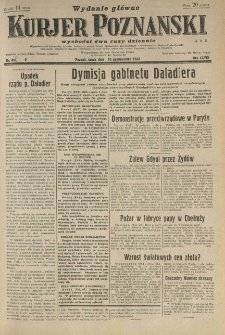 Kurier Poznański 1933.10.25 R.28 nr491