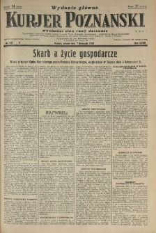 Kurier Poznański 1933.11.07 R.28 nr 511