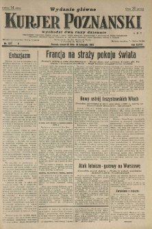 Kurier Poznański 1933.11.16 R.28 nr 527