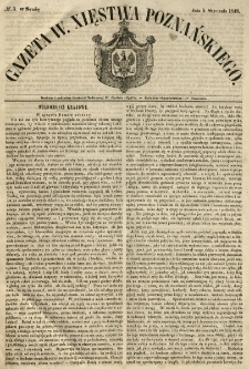 Gazeta Wielkiego Xięstwa Poznańskiego 1848.01.05 Nr3
