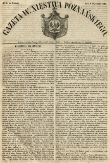 Gazeta Wielkiego Xięstwa Poznańskiego 1848.01.08 Nr6