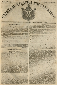 Gazeta Wielkiego Xięstwa Poznańskiego 1848.01.29 Nr24