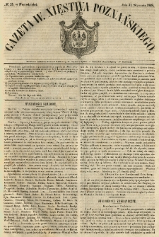 Gazeta Wielkiego Xięstwa Poznańskiego 1848.01.31 Nr25