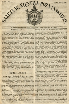 Gazeta Wielkiego Xięstwa Poznańskiego 1848.02.01 Nr26