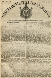 Gazeta Wielkiego Xięstwa Poznańskiego 1848.02.10 Nr34