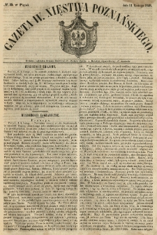 Gazeta Wielkiego Xięstwa Poznańskiego 1848.02.11 Nr35
