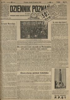 Dziennik Poznański 1933.03.08 R.75 nr55