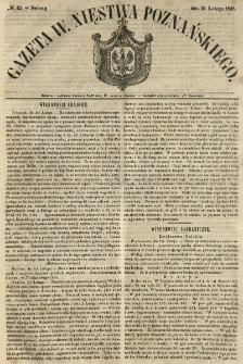 Gazeta Wielkiego Xięstwa Poznańskiego 1848.02.19 Nr42