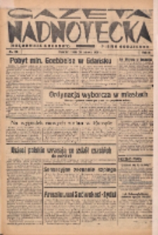 Gazeta Nadnotecka (Orędownik Kresowy): pismo codzienne 1938.06.29 R.18 Nr146