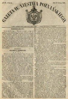 Gazeta Wielkiego Xięstwa Poznańskiego 1848.02.23 Nr45