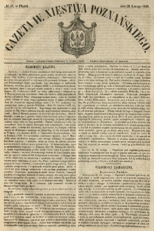 Gazeta Wielkiego Xięstwa Poznańskiego 1848.02.25 Nr47