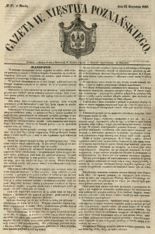 Gazeta Wielkiego Xięstwa Poznańskiego 1848.04.12 Nr87