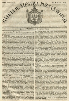 Gazeta Wielkiego Xięstwa Poznańskiego 1848.04.20 Nr94