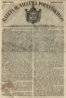 Gazeta Wielkiego Xięstwa Poznańskiego 1848.06.10 Nr133