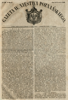 Gazeta Wielkiego Xięstwa Poznańskiego 1848.06.14 Nr135