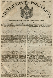 Gazeta Wielkiego Xięstwa Poznańskiego 1848.06.15 Nr136