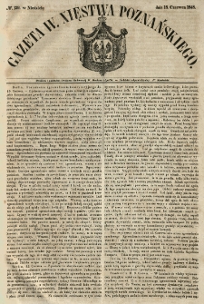 Gazeta Wielkiego Xięstwa Poznańskiego 1848.06.18 Nr139