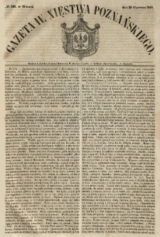 Gazeta Wielkiego Xięstwa Poznańskiego 1848.06.20 Nr140