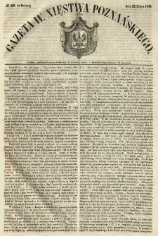 Gazeta Wielkiego Xięstwa Poznańskiego 1848.07.22 Nr168