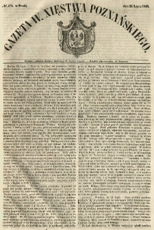 Gazeta Wielkiego Xięstwa Poznańskiego 1848.07.26 Nr171