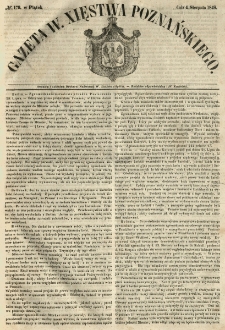 Gazeta Wielkiego Xięstwa Poznańskiego 1848.08.04 Nr179