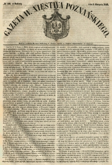 Gazeta Wielkiego Xięstwa Poznańskiego 1848.08.05 Nr180