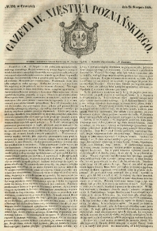 Gazeta Wielkiego Xięstwa Poznańskiego 1848.08.24 Nr196