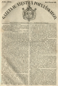 Gazeta Wielkiego Xięstwa Poznańskiego 1848.09.02 Nr204